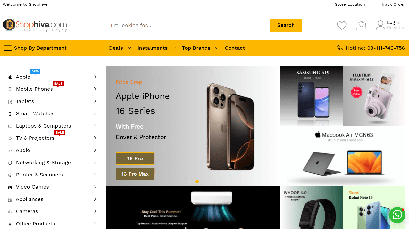 Shophive E-commerce Platform